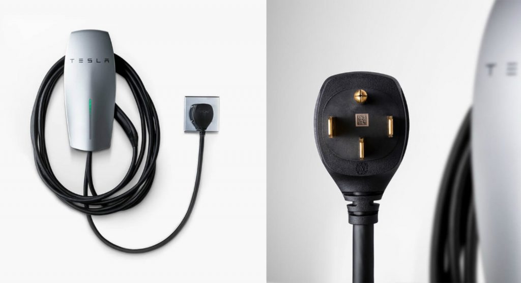 Tesla introduced the plug-in EV CHARGER