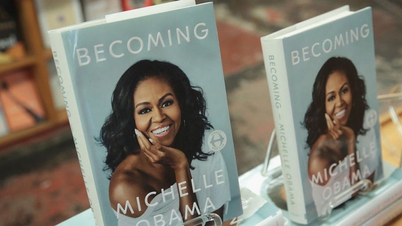 Michelle Obama's autobiography created a record, selling more than 10 million copies